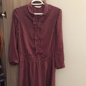 NAFNAF Paris maroon dress
